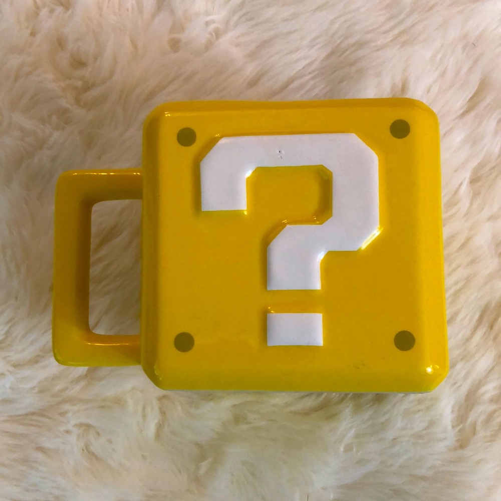 Super Mario Question Mark Mug